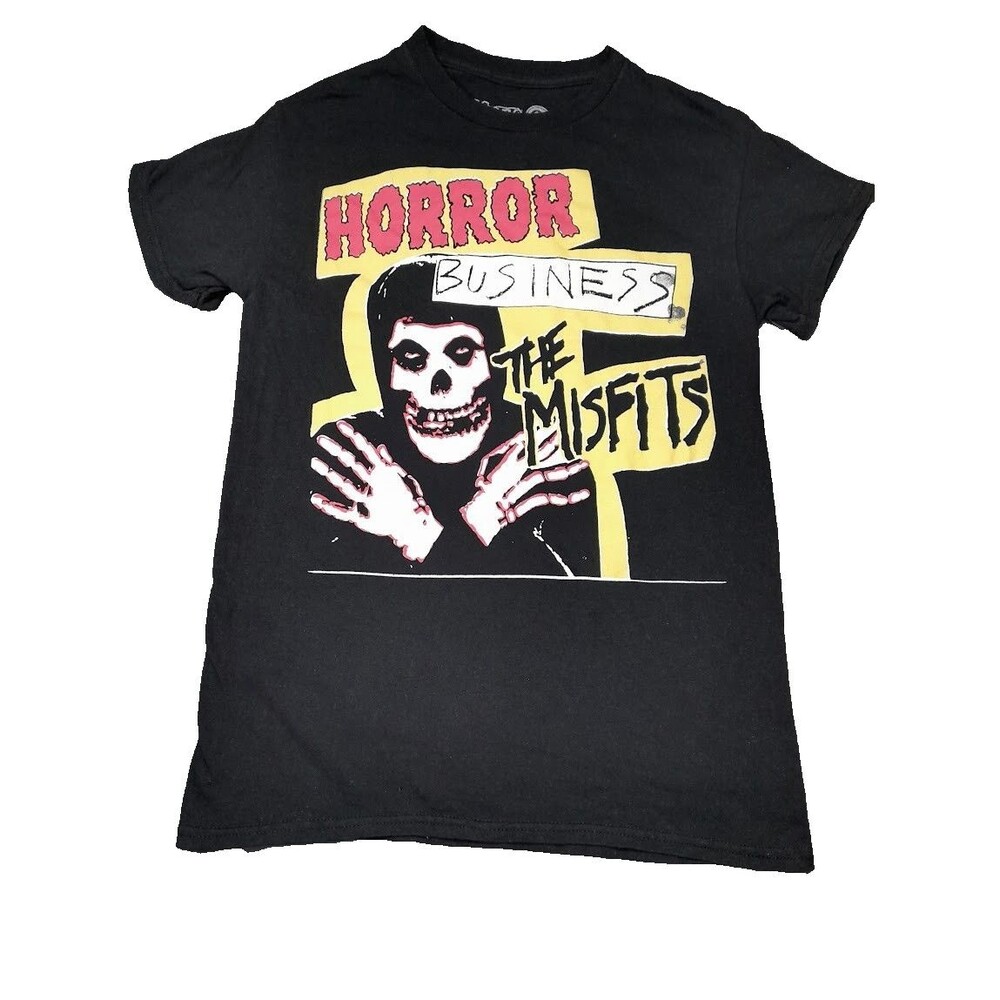 Y2k Graphic T HOT TOPIC Misfits Horror Business T-Shirt adult small